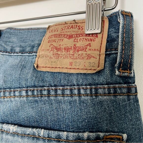 Levi's 511 Jeans Mens Size 29x32 Skinny Fit Classic Blue Denim 100% Cotton - Picture 8 of 15